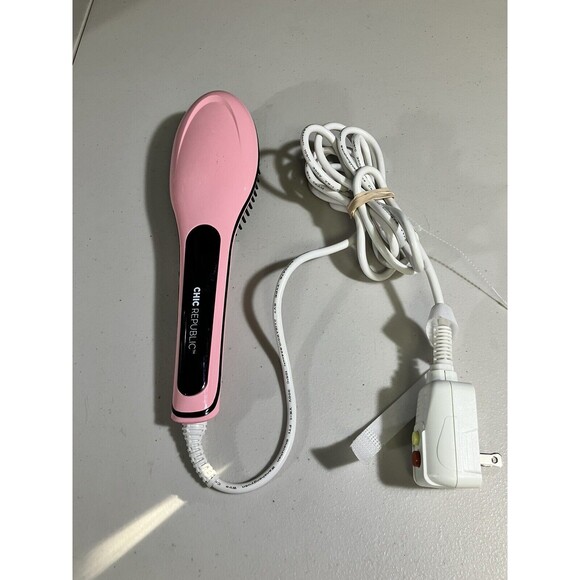 Tested Pink Chic Republic Professional Hair Straightening Brush - Picture 2 of 5